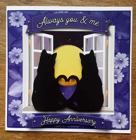 You & Me - Anniversary/Valentine Card by Shirley Taylor