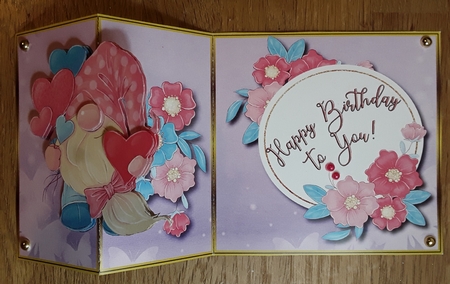 Happy Birthday to You! - Fold Back Card by Shirley Taylor