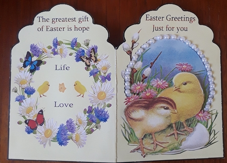 EASTER GREETINGS   JUST FOR YOU by Shirley Taylor