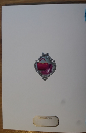 Martini Nights 1 - A5 card front with decoupage by Shirley Taylor
