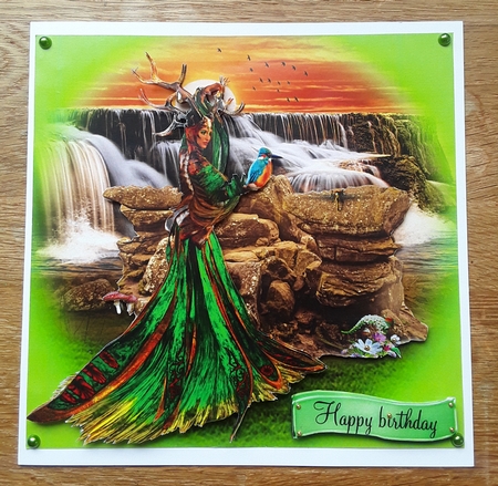 enchanted falls  by Shirley Taylor