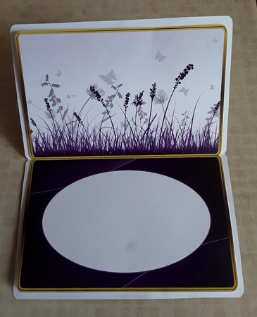 Scattering Wishes - Multi Occasions Card - Cut and Fold by Shirley Taylor