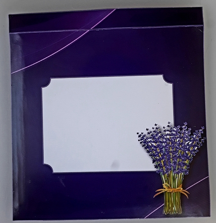 Floral Picture 5 - Tent Card - Multi Occasions Card by Shirley Taylor