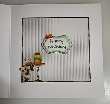Matching insert for the design sheet - Cake Yum Yum by Shirley Taylor