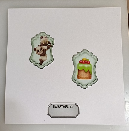 Matching insert for the design sheet - Cake Yum Yum by Shirley Taylor