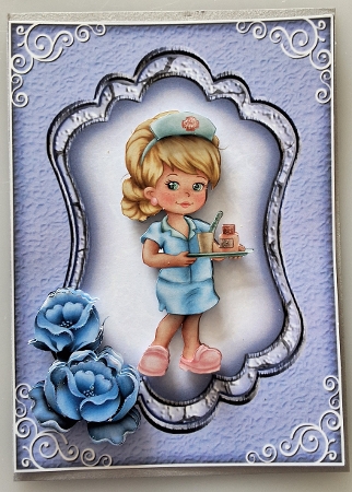 Matching insert sheet for the design sheet - Get Well Soon 6 by Shirley Taylor