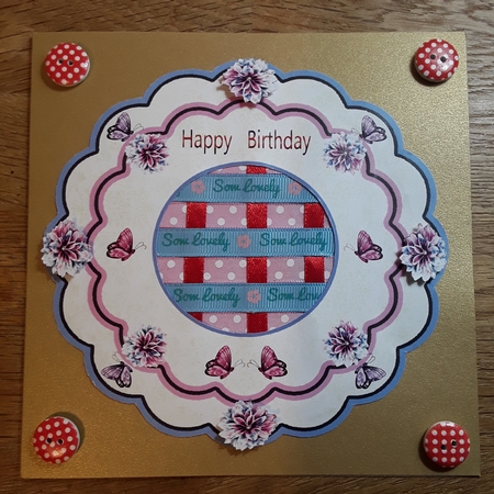 HAPPY BIRTHDAY WEAVING by Shirley Taylor