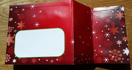 An Eggs-cellent Christmas  - Z fold Card with pop up bars.  by Shirley Taylor