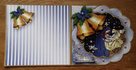 The Holy Nativity - Petal Card Mini Kit by Shirley Taylor