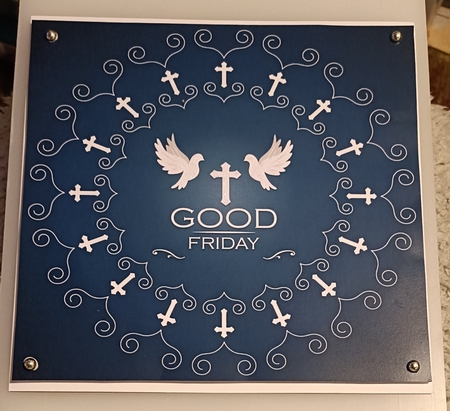 Easter Good Friday Topper by Shirley Taylor