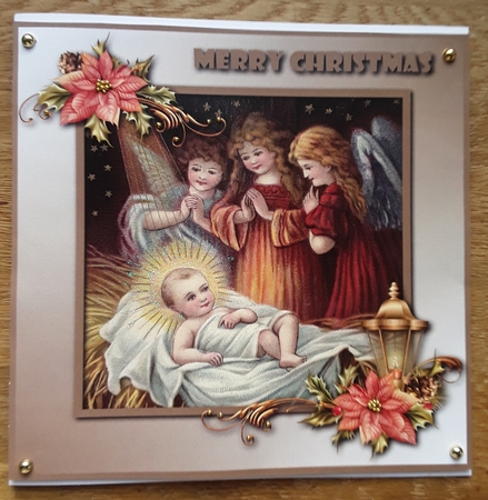 Christmas Baby Jesus Topper by Shirley Taylor