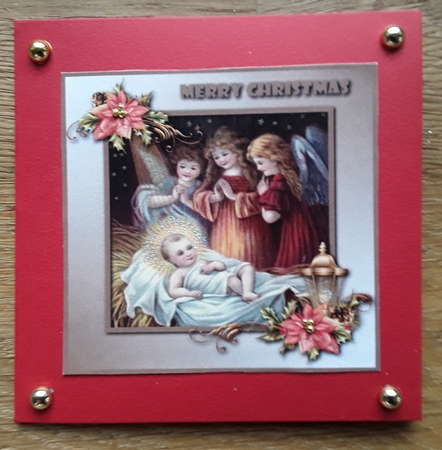 Christmas Baby Jesus Topper by Shirley Taylor