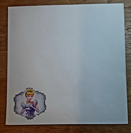 Matching insert for the design sheet - Christmas Cinders by Shirley Taylor
