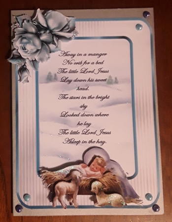 Matching insert for the design sheet - Carols at Christmas 1 by Shirley Taylor