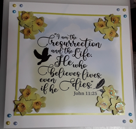 JOHN 11:25 by Shirley Taylor