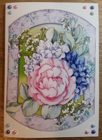 2,Beautiful Flower Toppers by Shirley Taylor