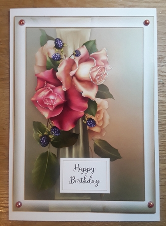 Simple Gorgeous Floral A5 46 by Shirley Taylor