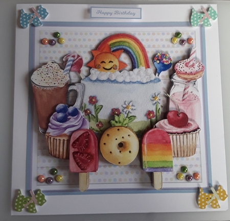 RAINBOW CAKE mini kit by Shirley Taylor