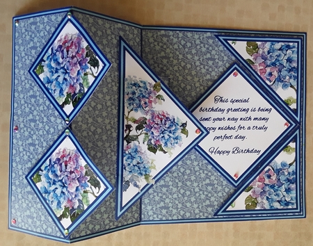 FBP Blue Hydrangeas by Shirley Taylor