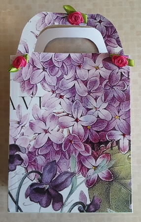 Vintage floral gift bag 7 by Shirley Taylor
