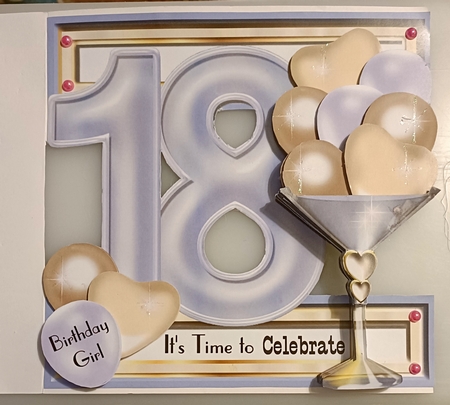 Special Birthday Cocktail Celebration 18 Today by Shirley Taylor