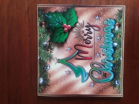 Deck the Halls - Tent Card by Shirley Taylor