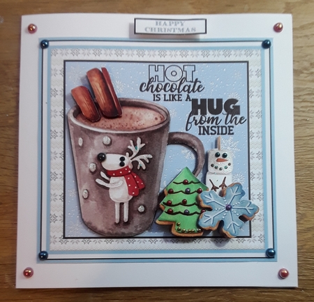 HOT CHOCOLATE 6X6 by Shirley Taylor