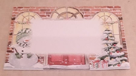 Over the Edge Christmas Door 2 by Shirley Taylor