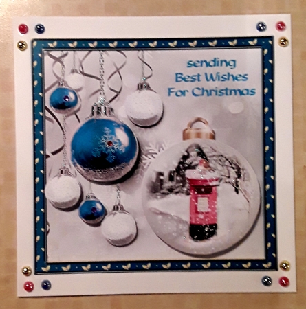 Sending Christmas wishes 5 by Shirley Taylor
