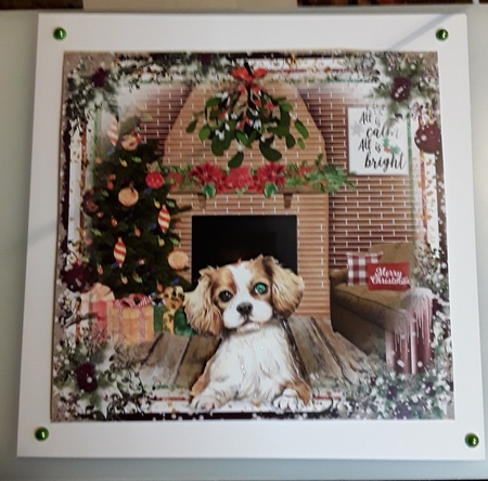 CHRISTMAS WISHES, PUPPY KISSES 14 by Shirley Taylor