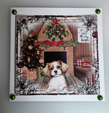 CHRISTMAS WISHES, PUPPY KISSES 14 by Shirley Taylor