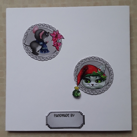 Matching insert for the design sheet - From Our Kitty to Your Kitty 2 by Shirley Taylor