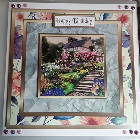 SC English country garden no4 by Shirley Taylor