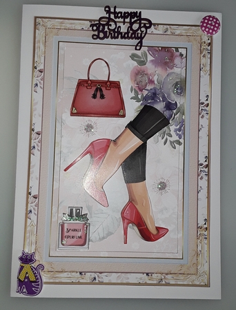 Fabulous Fashion 5 Sheets A5 Decoupage Kit 3 by Shirley Taylor