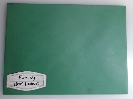 Its My Boot - 7x5 inch topper with decoupage  by Shirley Taylor