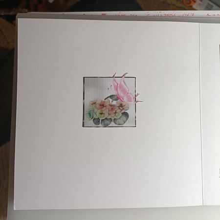 Matching insert sheet for the design sheet - Floral Carriage 1 by Shirley Taylor