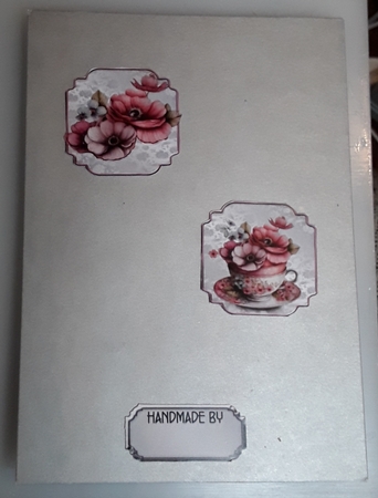 Matching insert sheet for the design sheet - Fairy Tea Cup 1, by Shirley Taylor