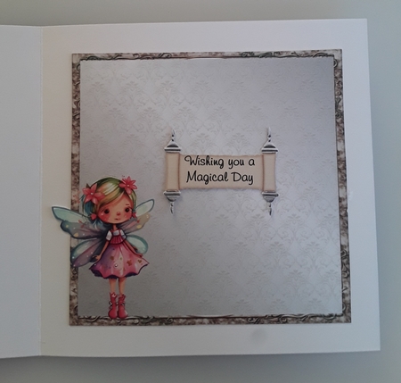 Matching insert sheet for the design sheet - Fairy Doors 2 by Shirley Taylor