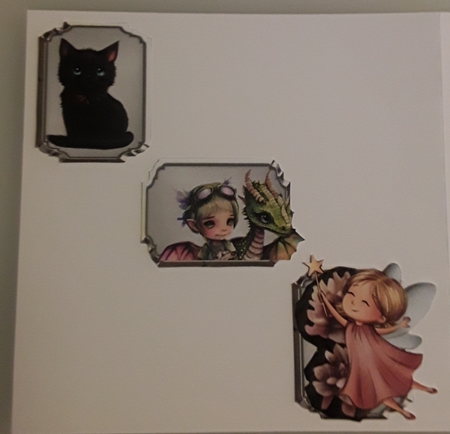 Matching insert sheet for the design sheet - Fairy Doors 4 by Shirley Taylor