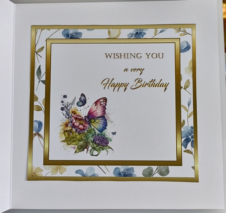 SC Peek-a-boo butterfly by Shirley Taylor