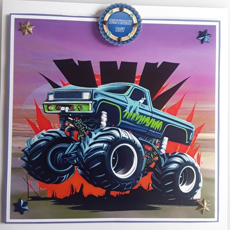MONSTER TRUCK 3 by Shirley Taylor