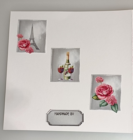 Matching insert sheet for the design sheet - Love is in The Air 4 by Shirley Taylor