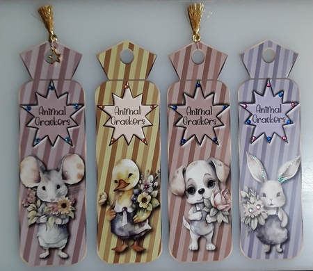 Animal Crackers Bookmarks by Shirley Taylor