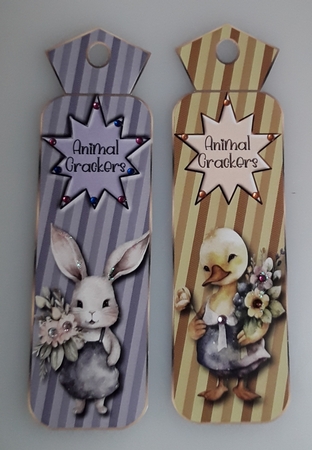 Animal Crackers Bookmarks by Shirley Taylor