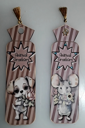 Animal Crackers Bookmarks by Shirley Taylor