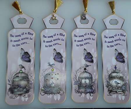 Bird Song Bookmarks by Shirley Taylor