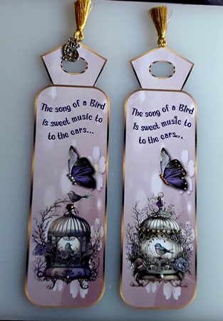 Bird Song Bookmarks by Shirley Taylor