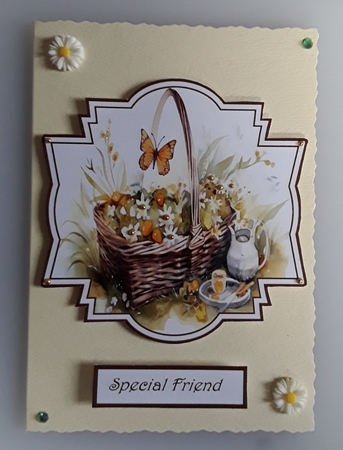 Honey, bees and flowers toppers by Shirley Taylor