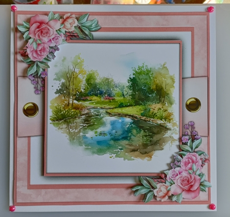 8X8 Mini Kit, Beautiful Park Ponds by Shirley Taylor