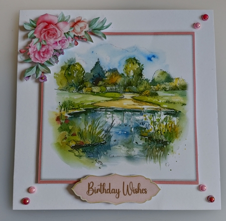 8X8 Mini Kit, Beautiful Park Ponds by Shirley Taylor